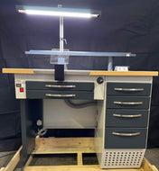 EKODENT Dental Einzelarbeitsplatz, Arbeitstisch, Arbeitsplatz, Labortisch NEU