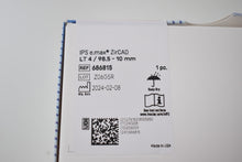 Charger l'image dans la galerie, Ivoclar e.max ZirCad LT4 98,5- 18mm