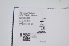 Carica l'immagine nel visualizzatore di Gallery, Ivoclar e.max ZirCad LT4 98,5- 18mm