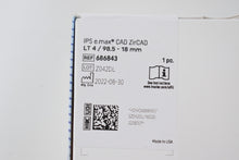 Charger l'image dans la galerie, Ivoclar e.max ZirCad LT4 98,5- 18mm